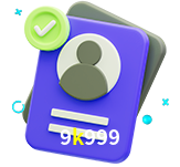 Tornar-se um membro do 9k999 é muito simples